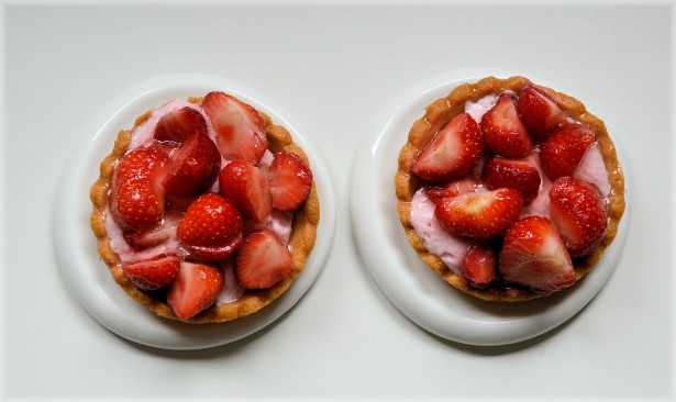 Jahodový tart
