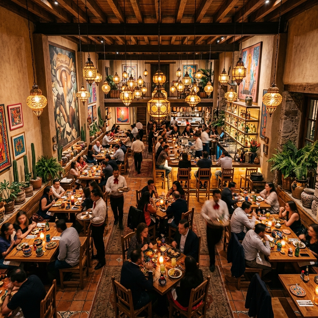 Atmosféra restaurace El Corazón